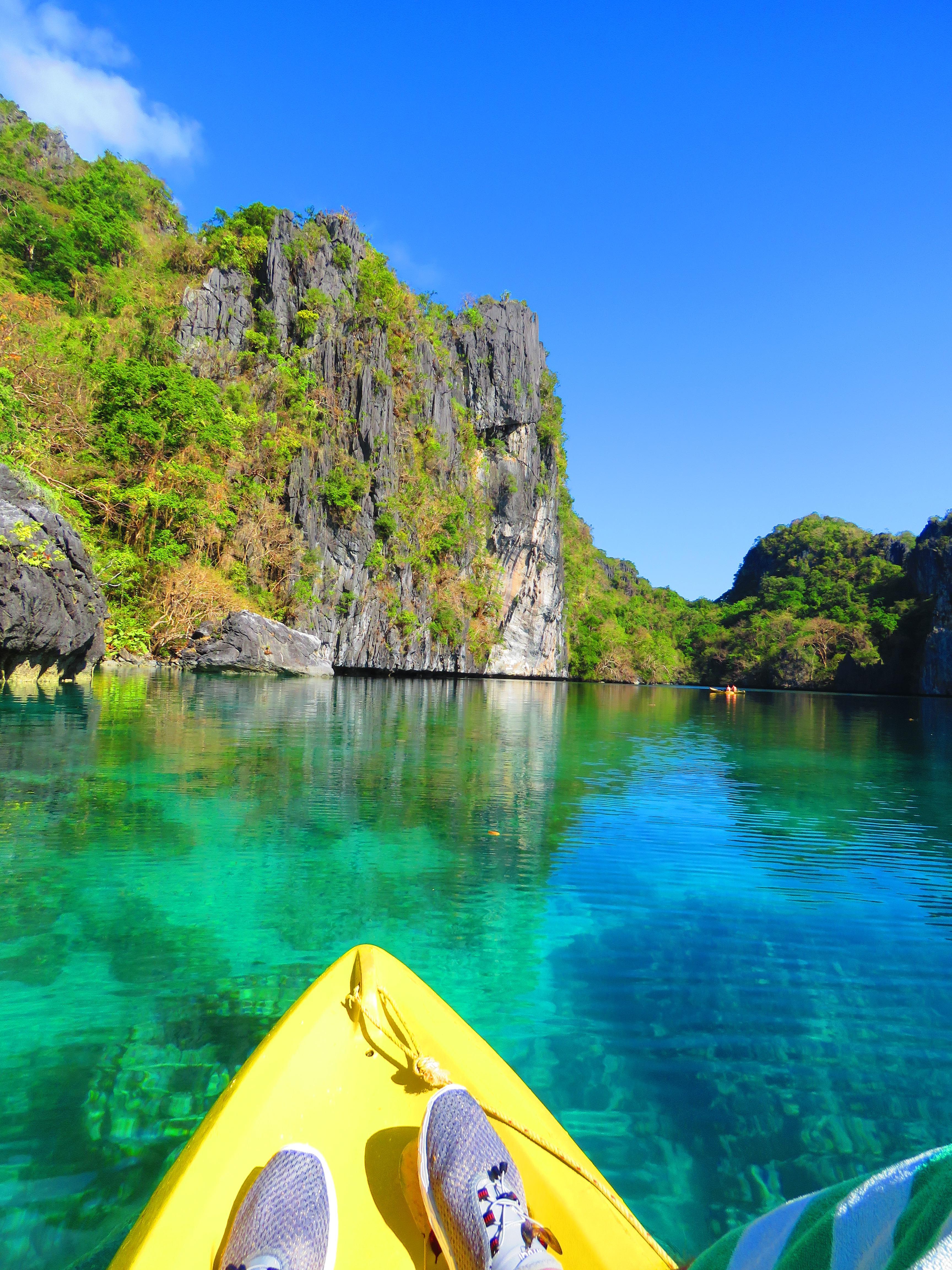 Kayaking the big lagoon