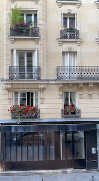 Vores udsigt fra værelset