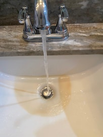 Muddy, Rotten-egg smelling Water