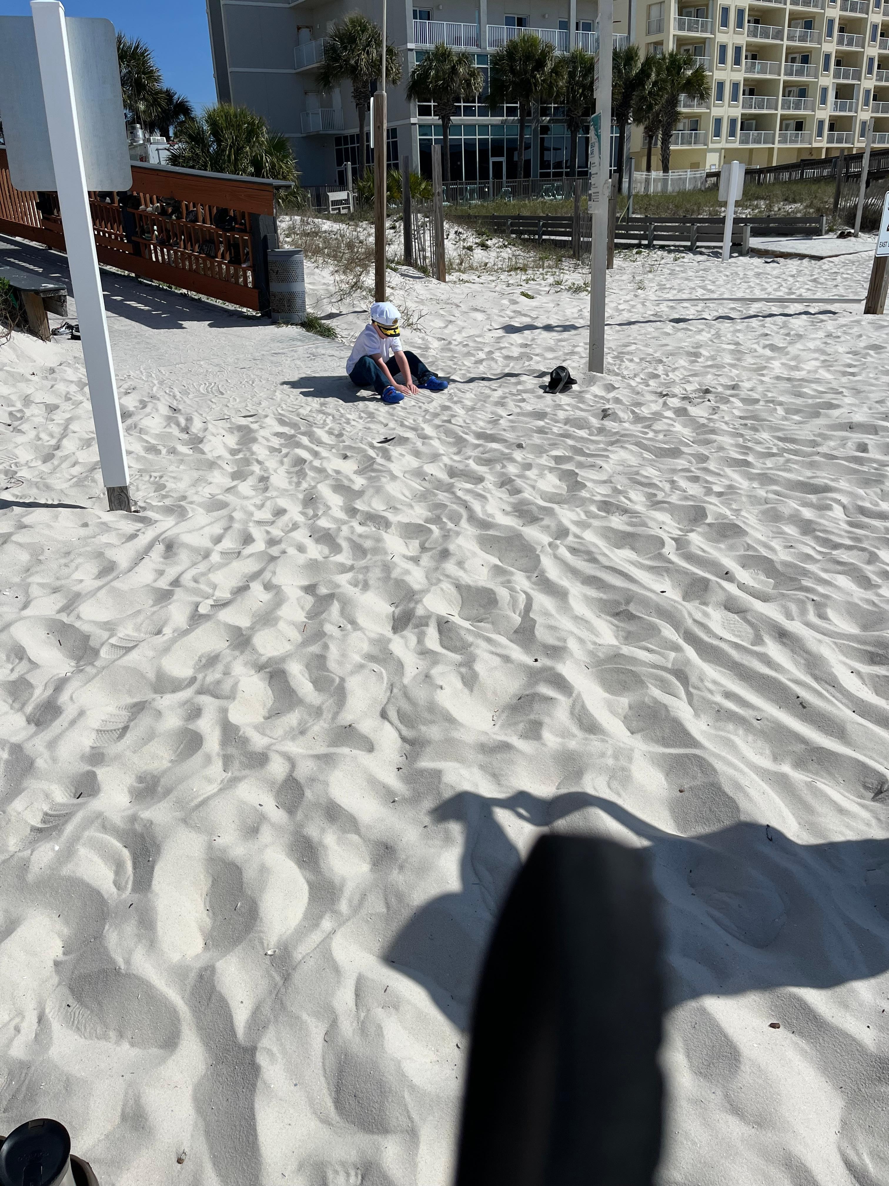 Beautiful clean beach