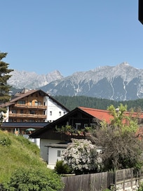 Blick vom Balkon