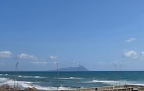 1 view from our private balcony.