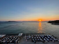 perfect sunset view from the room.