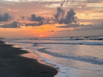 Sunrise at the beach (less than 10 min walk from VRBO)