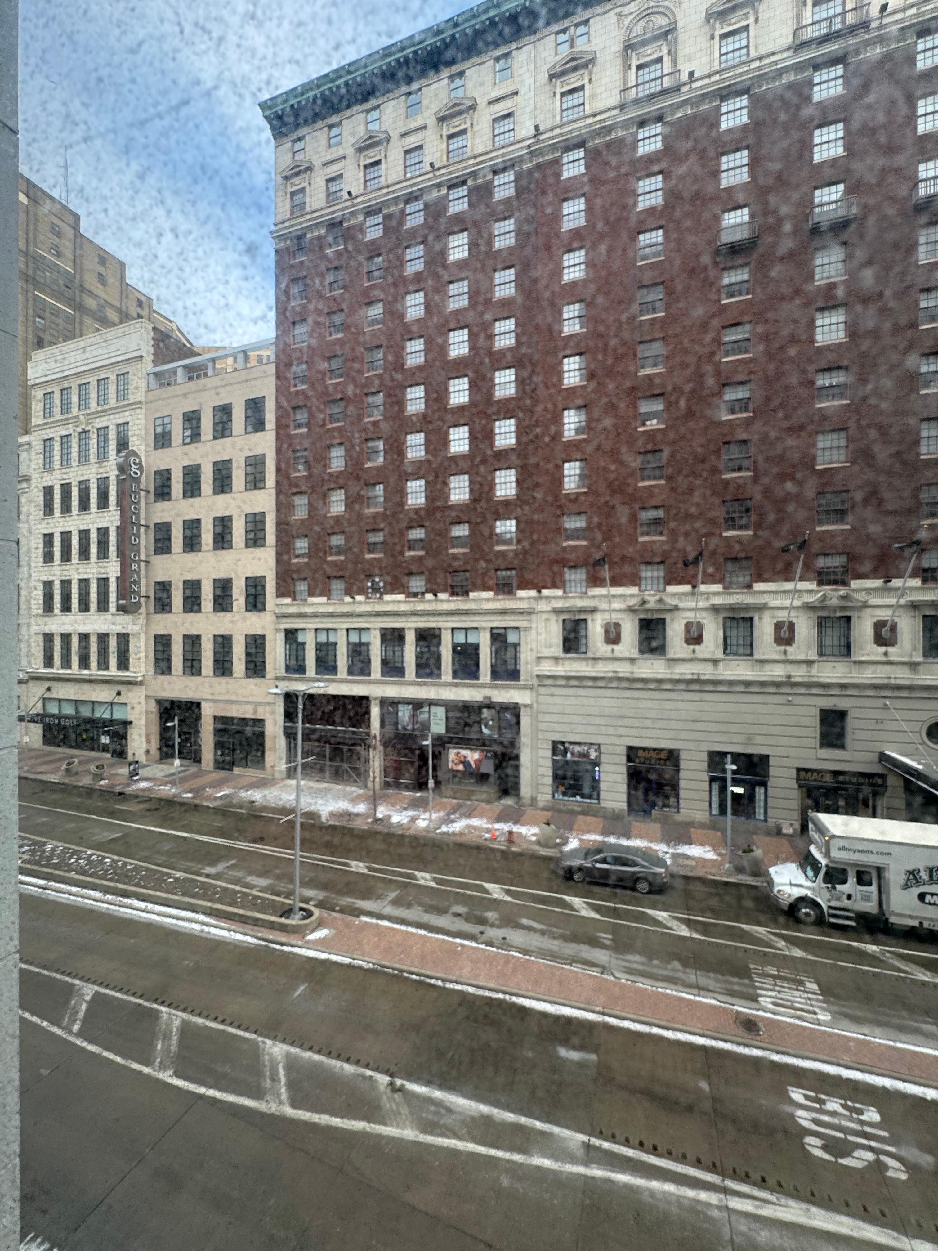 View from living room 