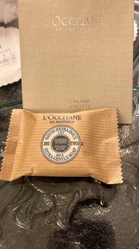 High quality toiletries in the bathroom (the hand soap and body lotion smelt amazing!)