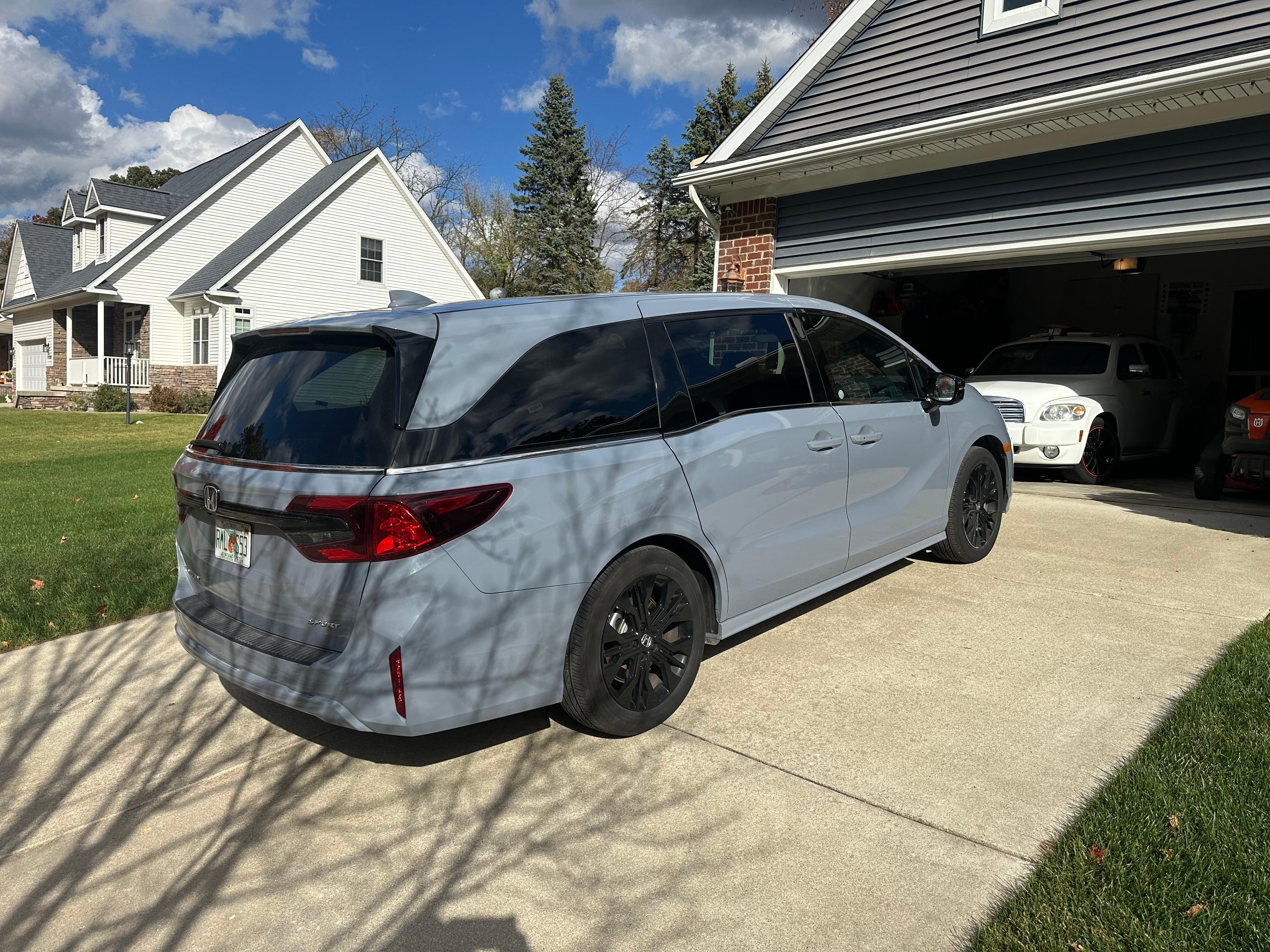 This Honda Odyssey was a nice rental van. I usually get the Chrysler Pacifica. 