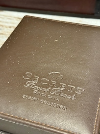 Dust/dirt on bedside note pad