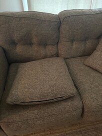 Couch & Love seat are so old & broken down!