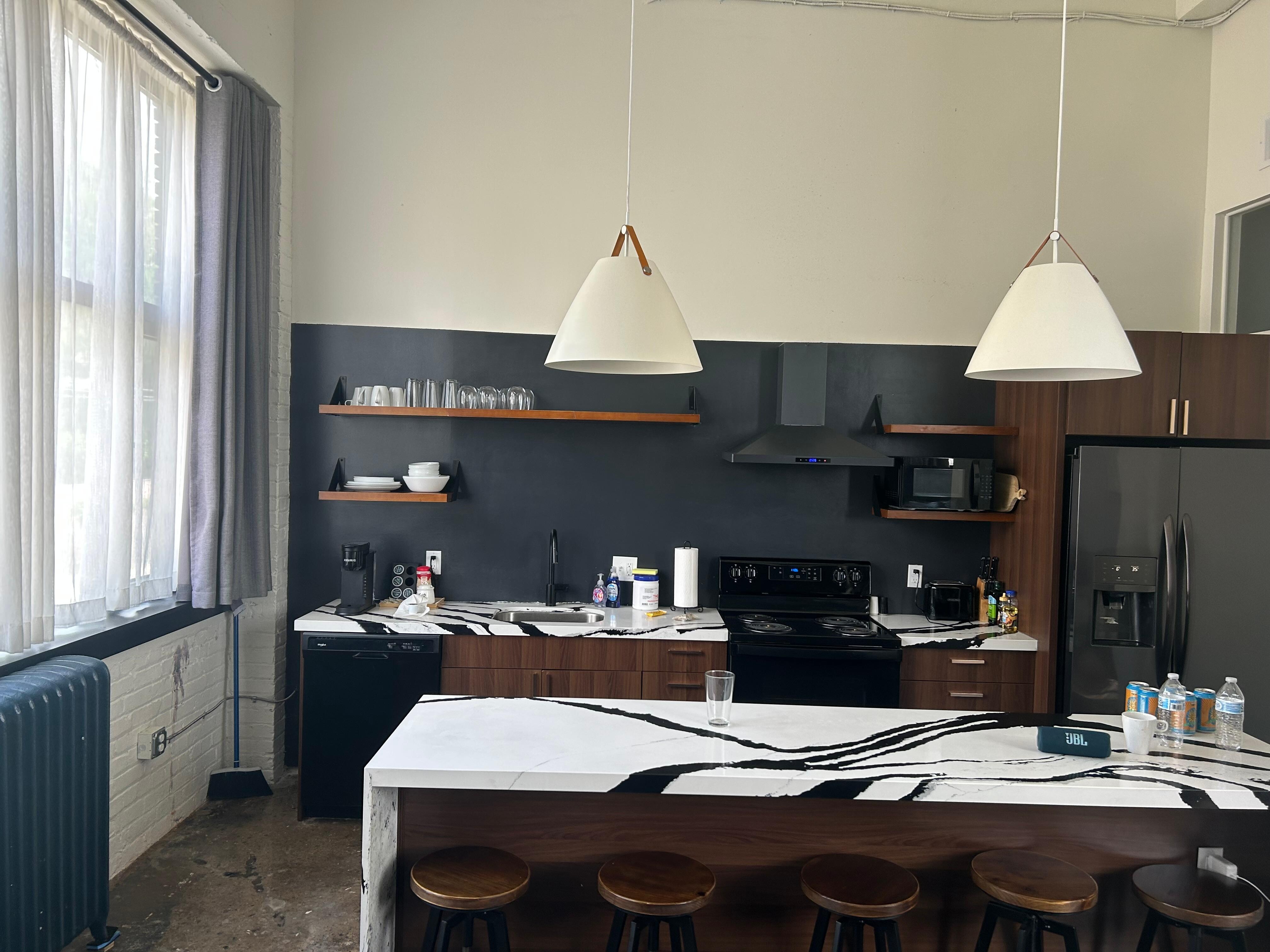 Large kitchen area