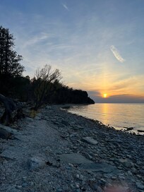 Half mile from home is this view
