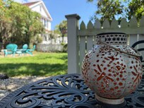 Even the outdoor space was beautifully furnished!