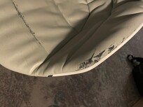 Chair in the room, I would not seat on that.