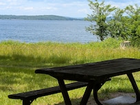 End of the path to Round Valley