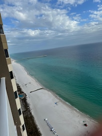 East view from balcony