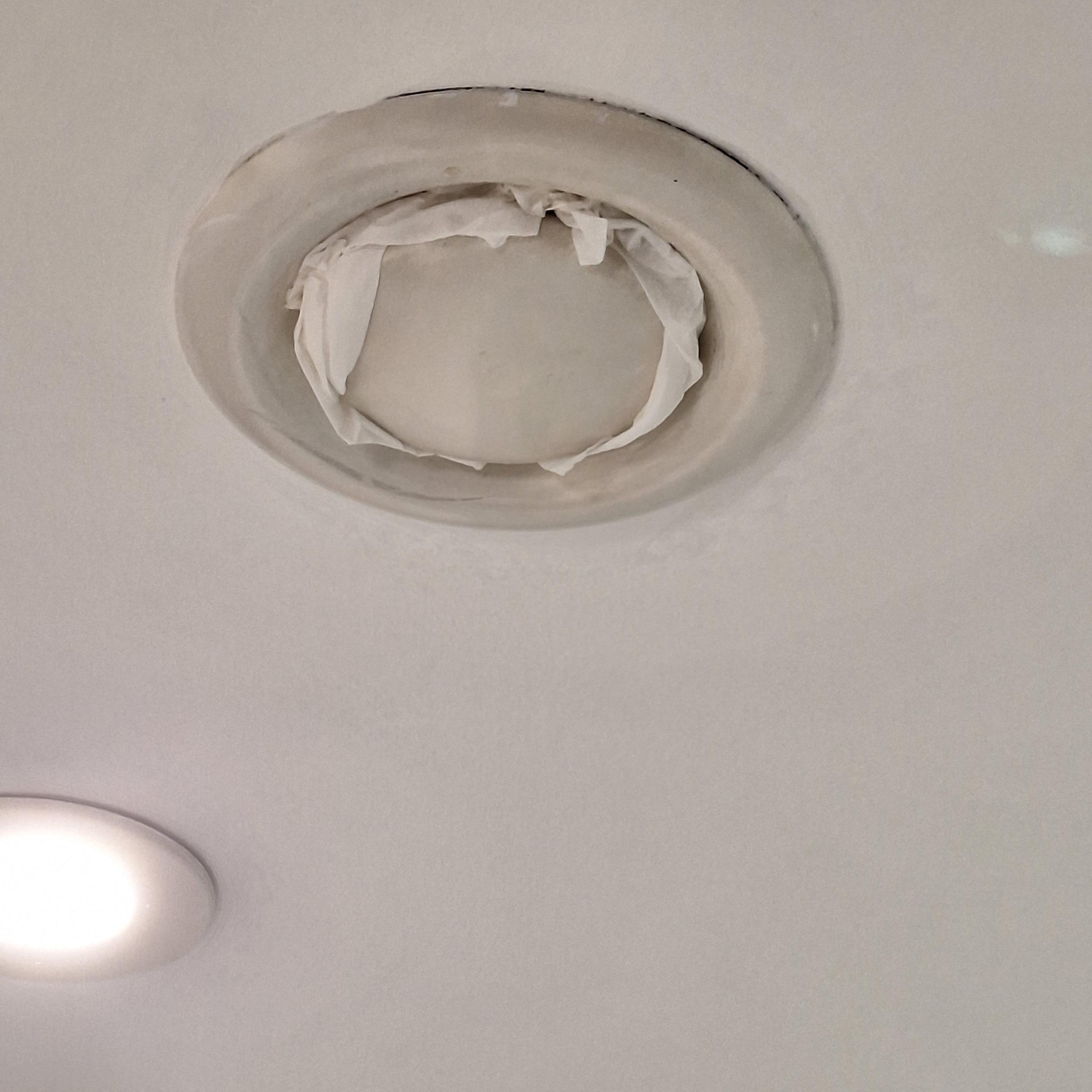 After our first night we reported an air vent in the bathroom that was on constantly. This was the hotel response. We removed it that evening as we were concerned about a fire risk due to veing beside the hot light. The vent was not repaired.