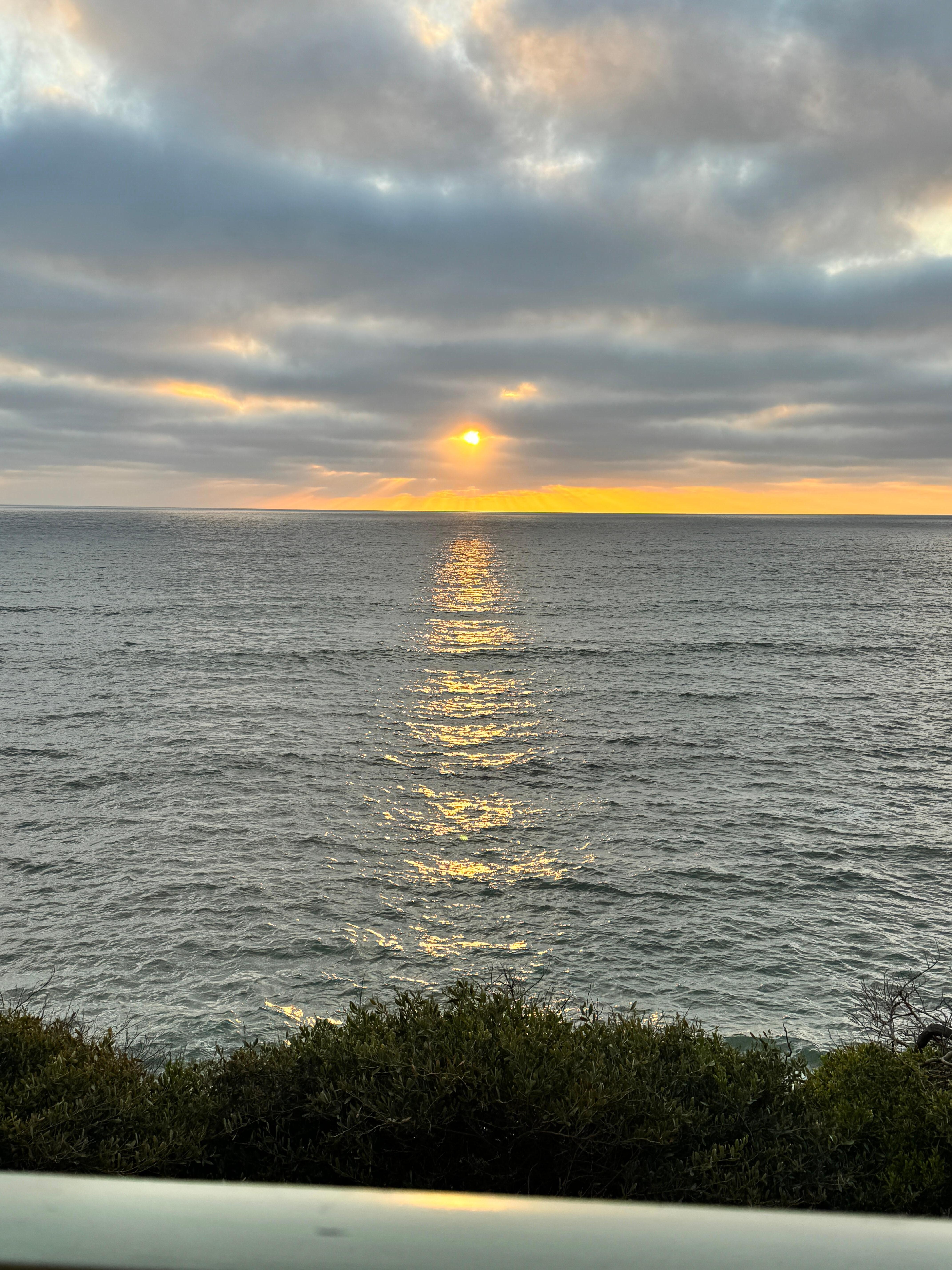 Balcony sunset 