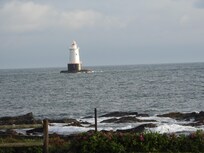 Sakonet Light House from our window