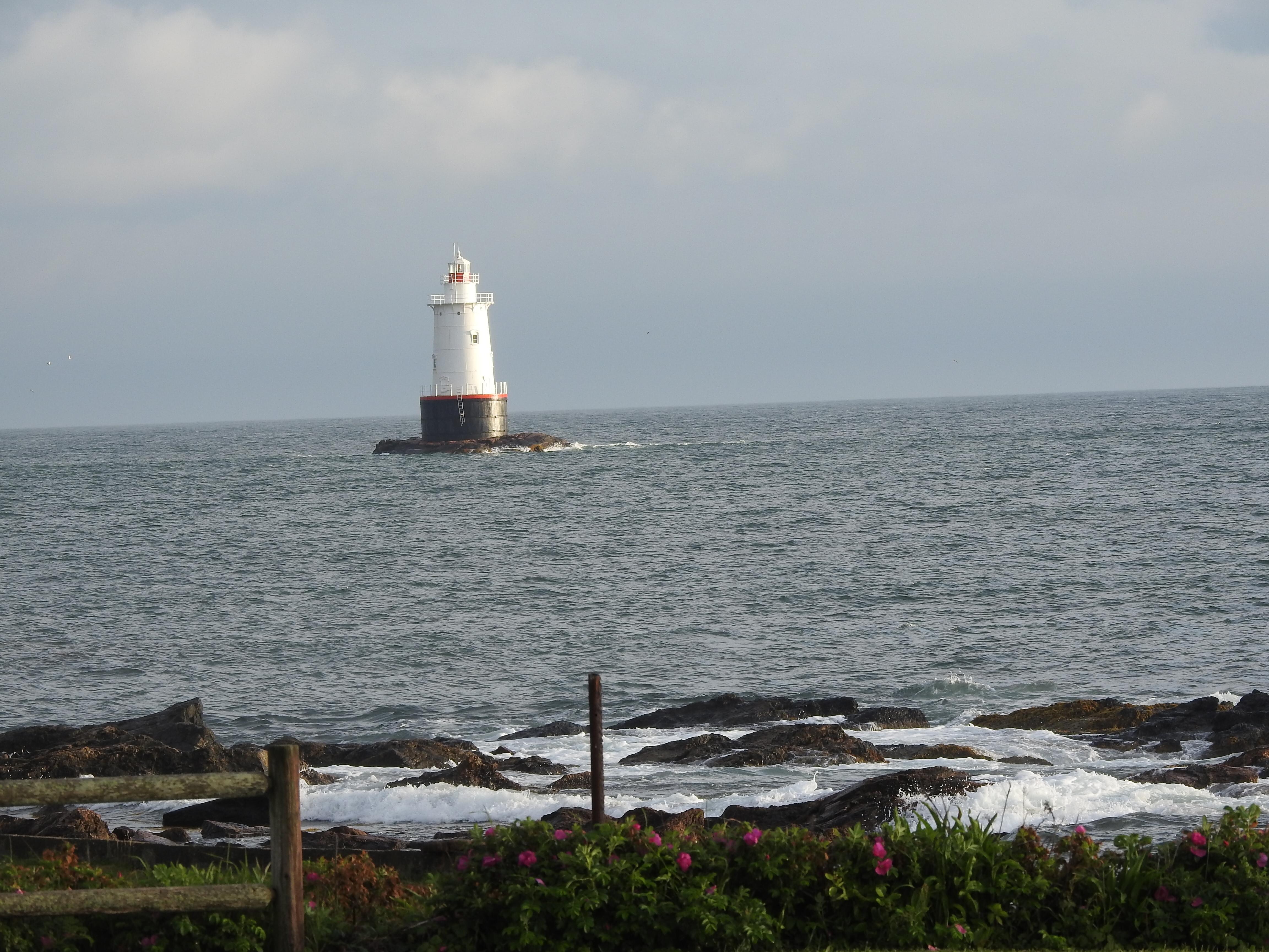 Sakonet Light House from our window