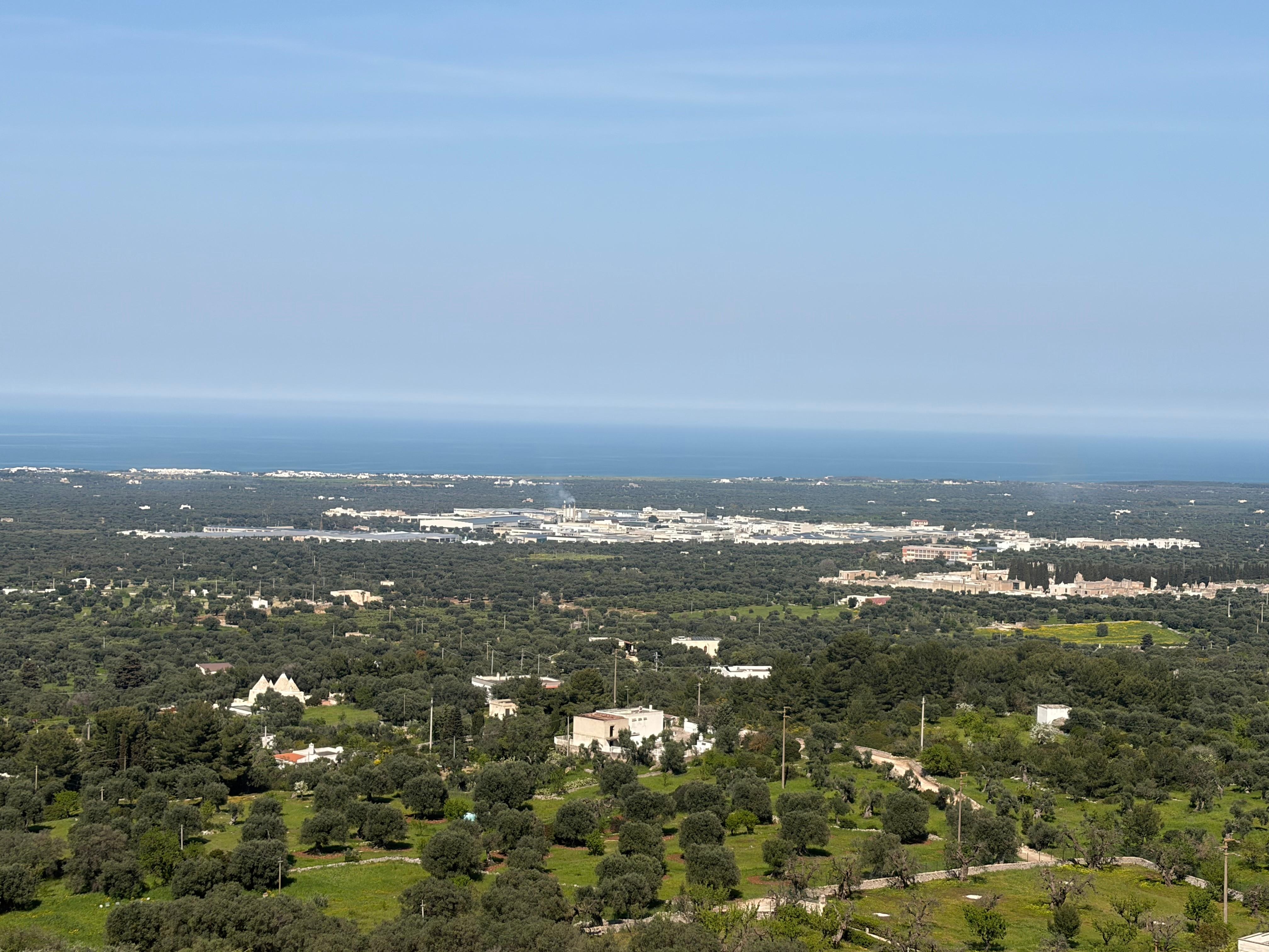 View from the terrace 