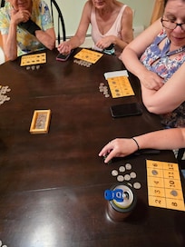 Game night at the house