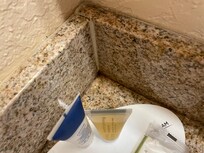 Bathroom counter