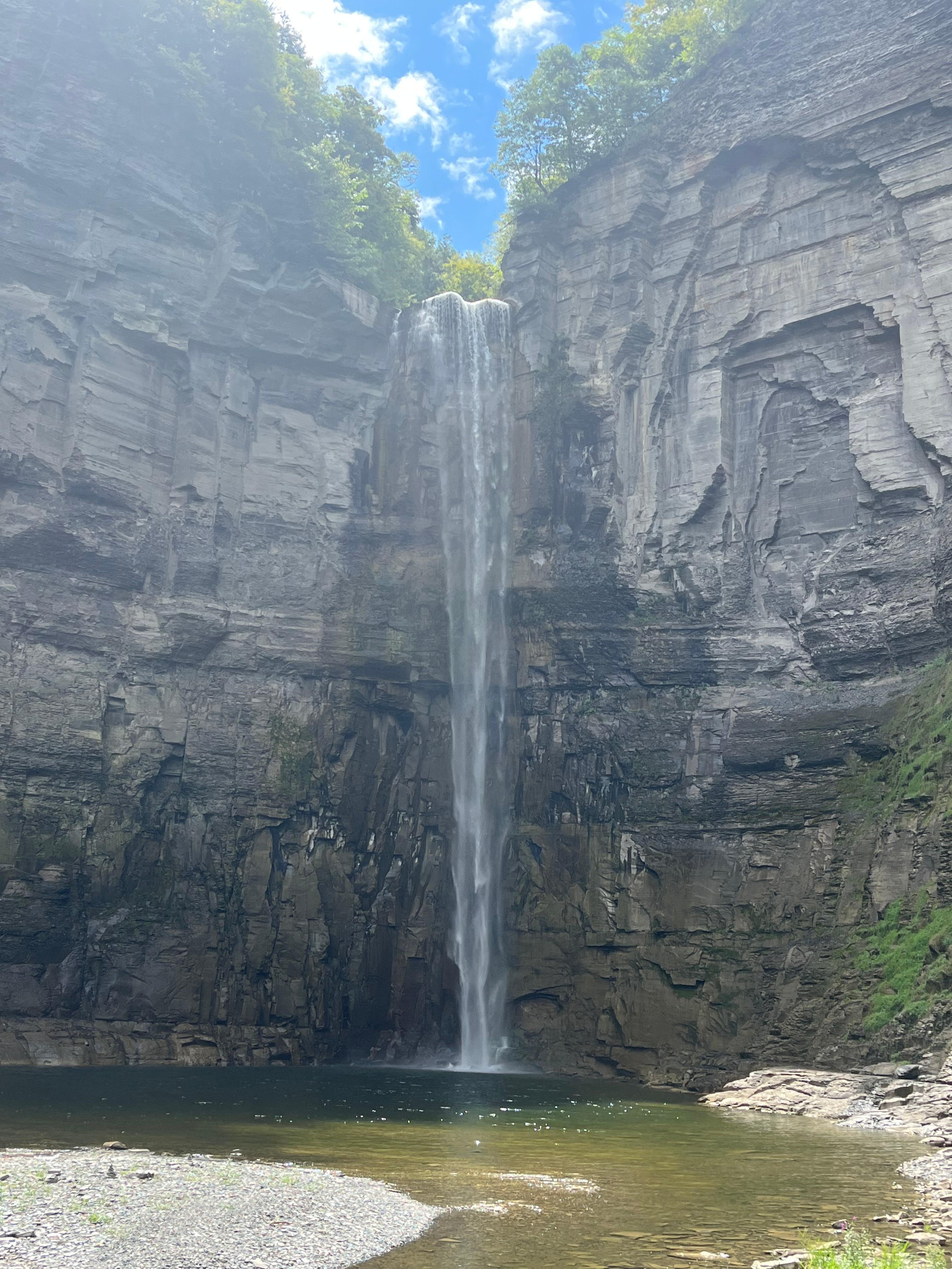 Waterfall at nearby Taughannock Falls State Park 