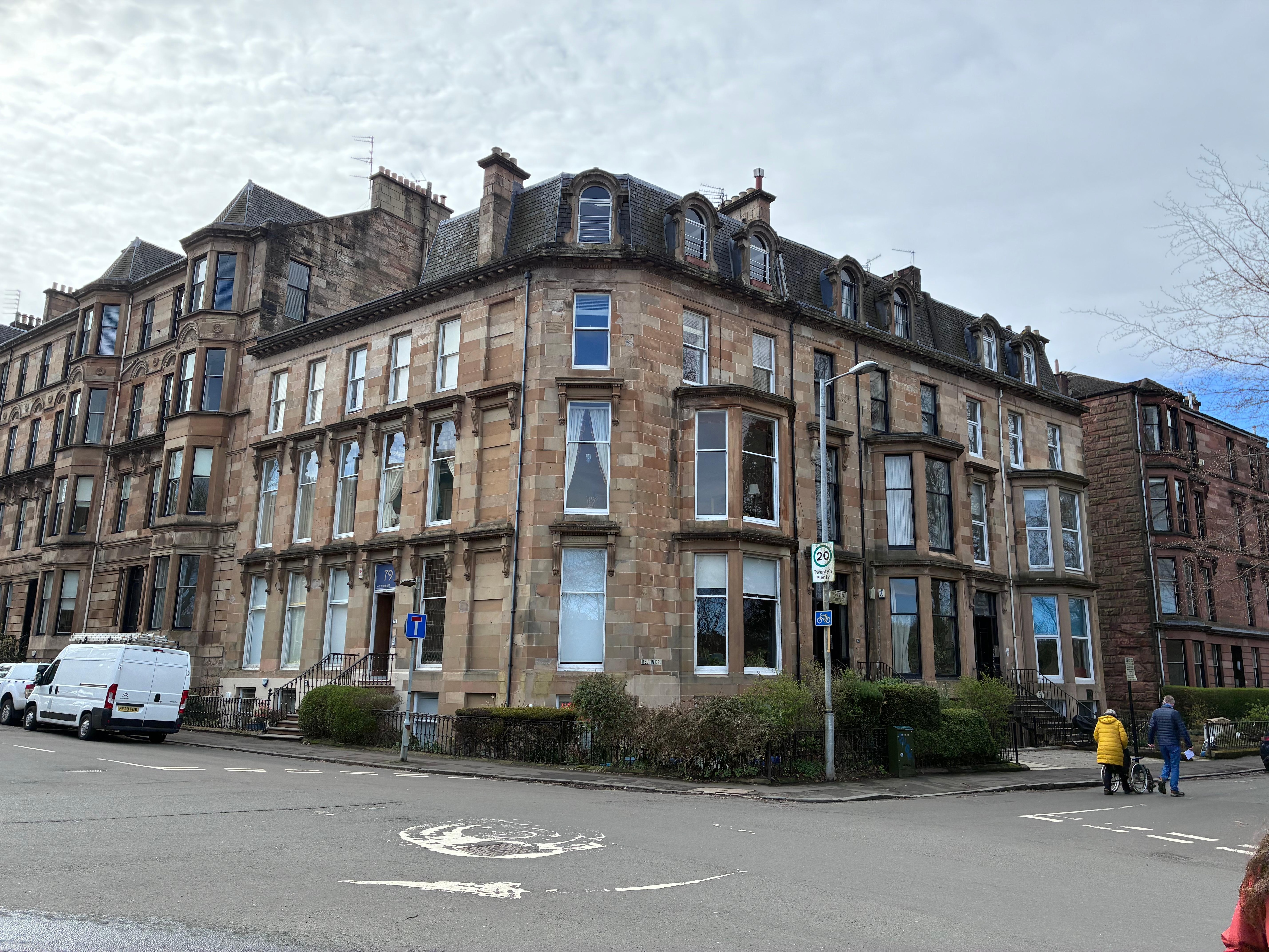 Attic flat up top with wonderful views