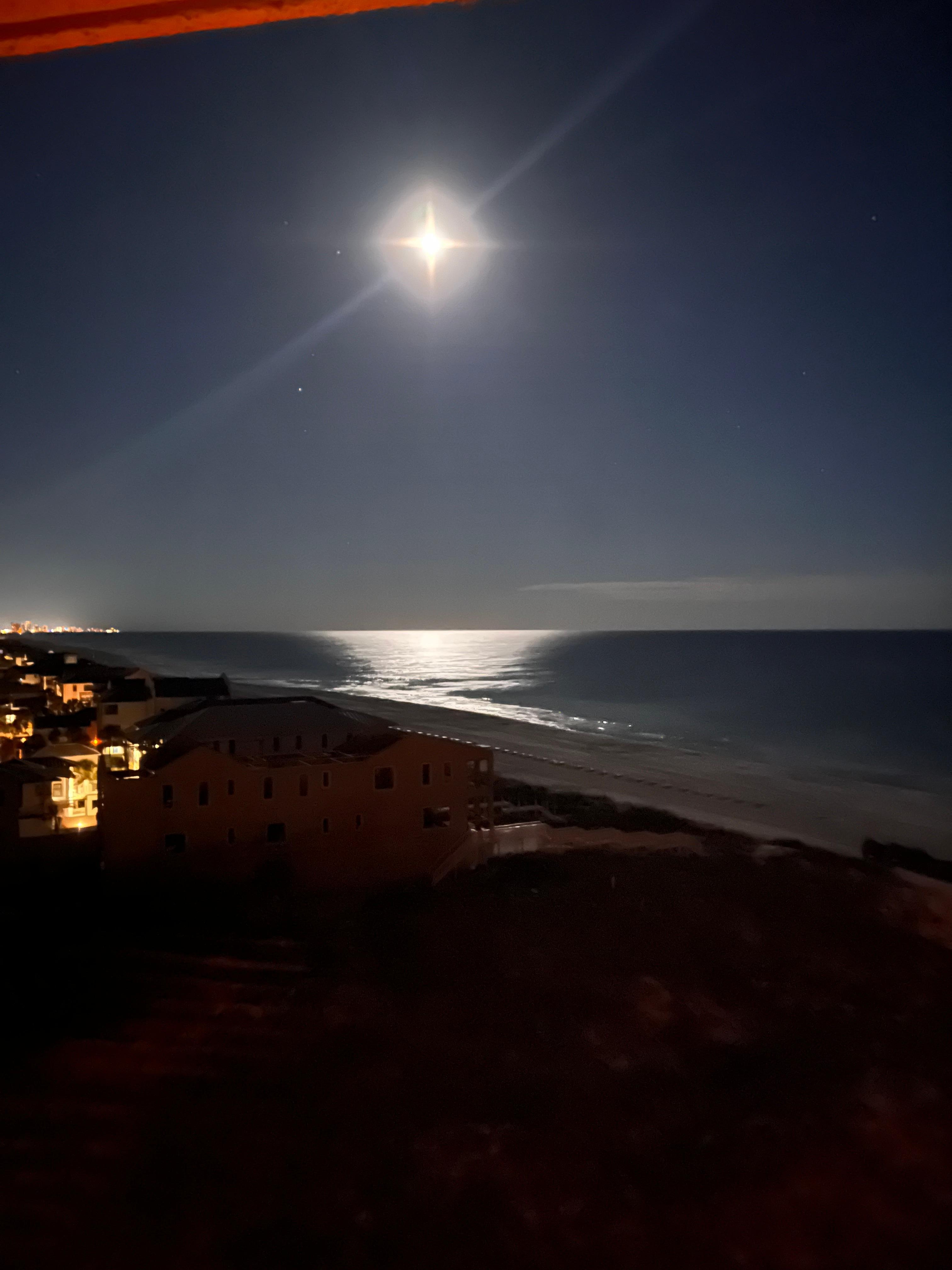 The moon views were magical.