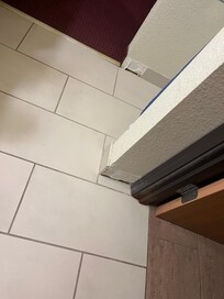 Tiles in our room missing