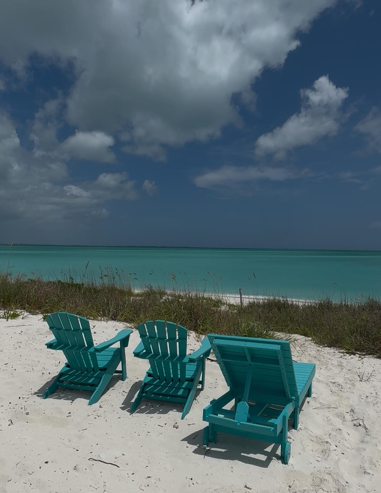 Directly behind Villa to beach access
