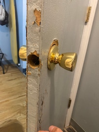 Bathroom door