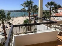 The front/marina at Alvor from the side balcony
