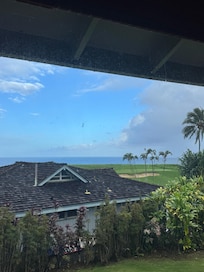 View from the balcony