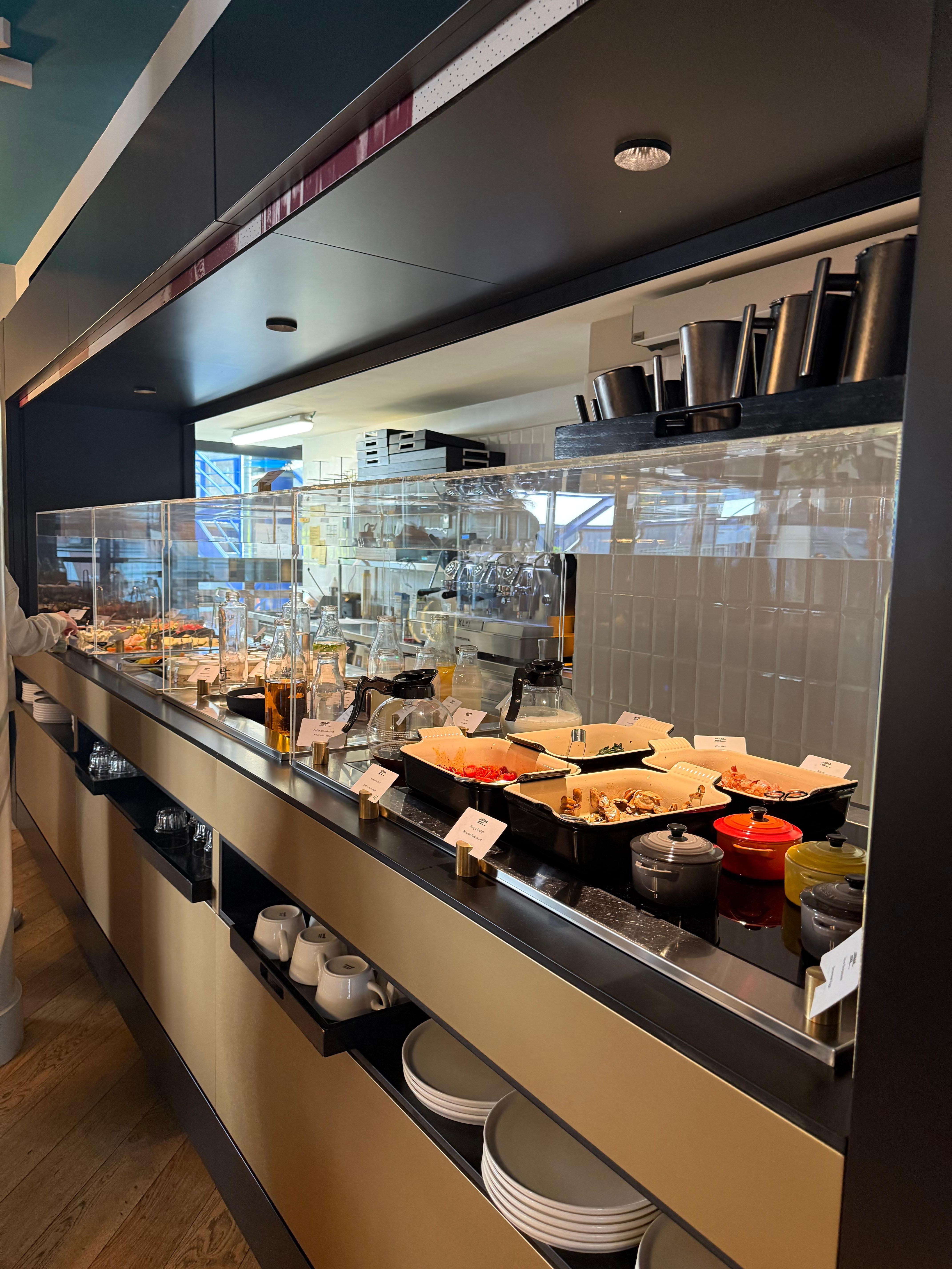 Breakfast selection