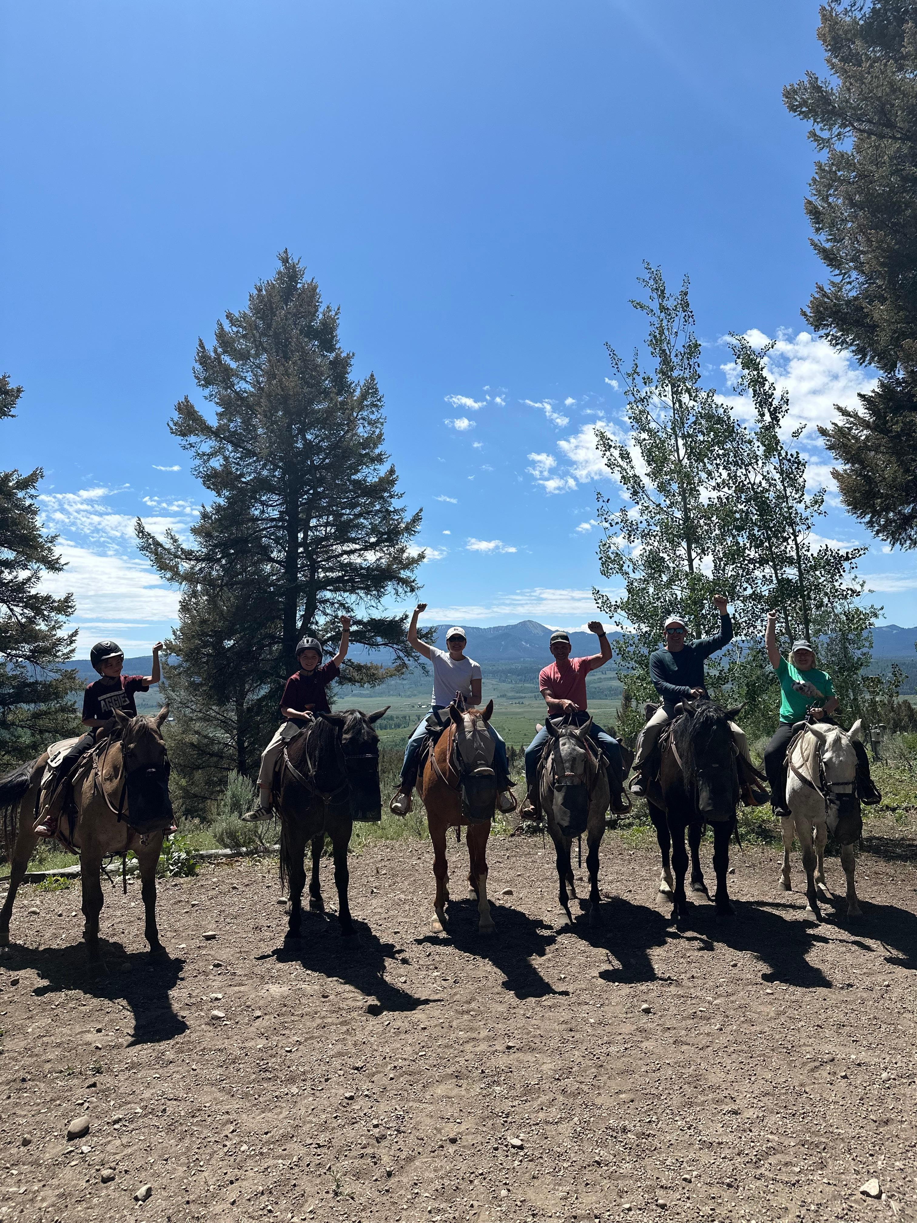 Horse back riding no matter your skill a lot of fun & beautiful area