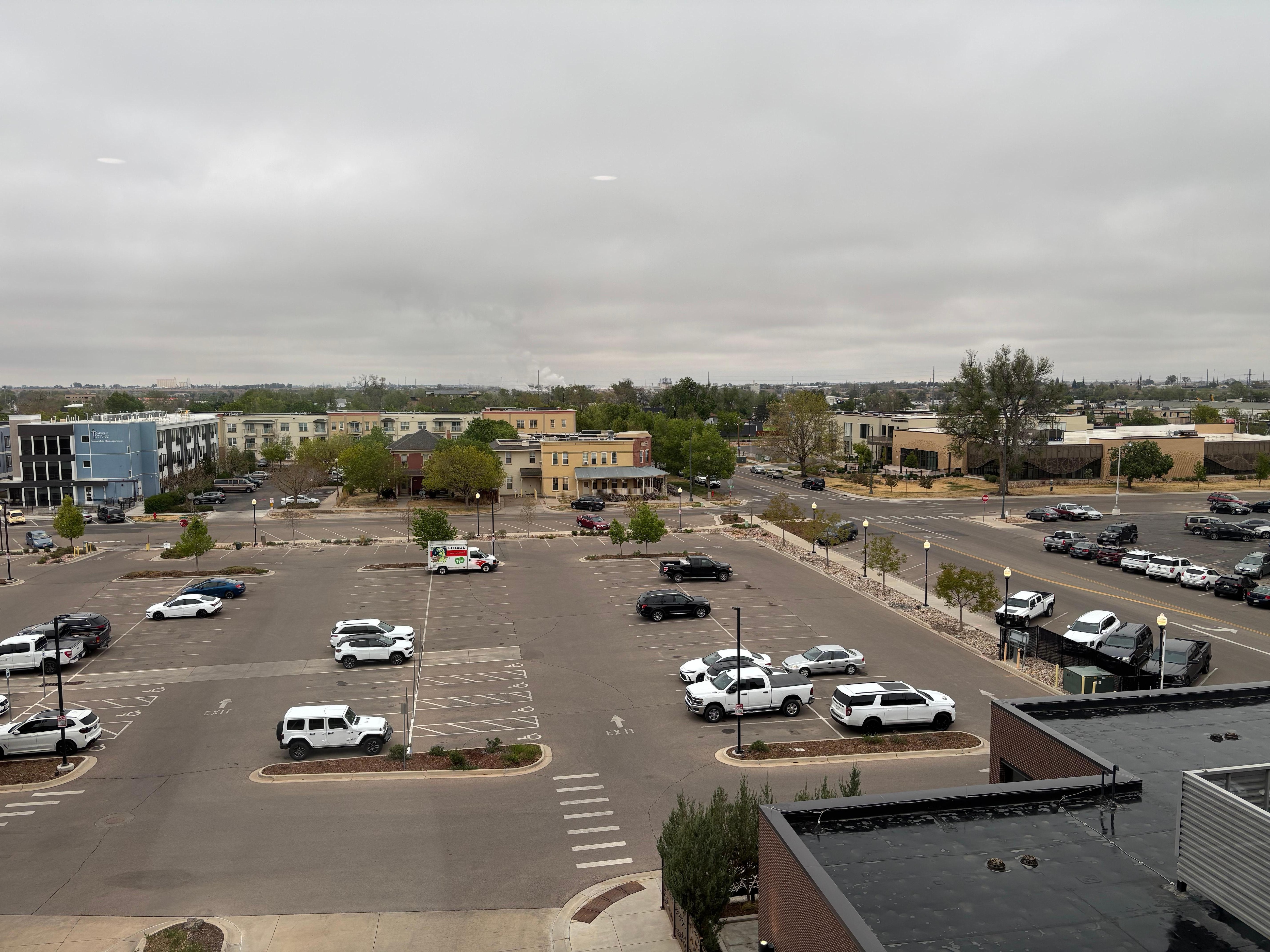 Wide open plains of northern Colorado from my hotel room. 