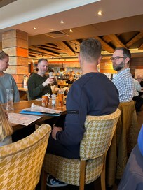 Dinner at the Beefeaters steak restaurant