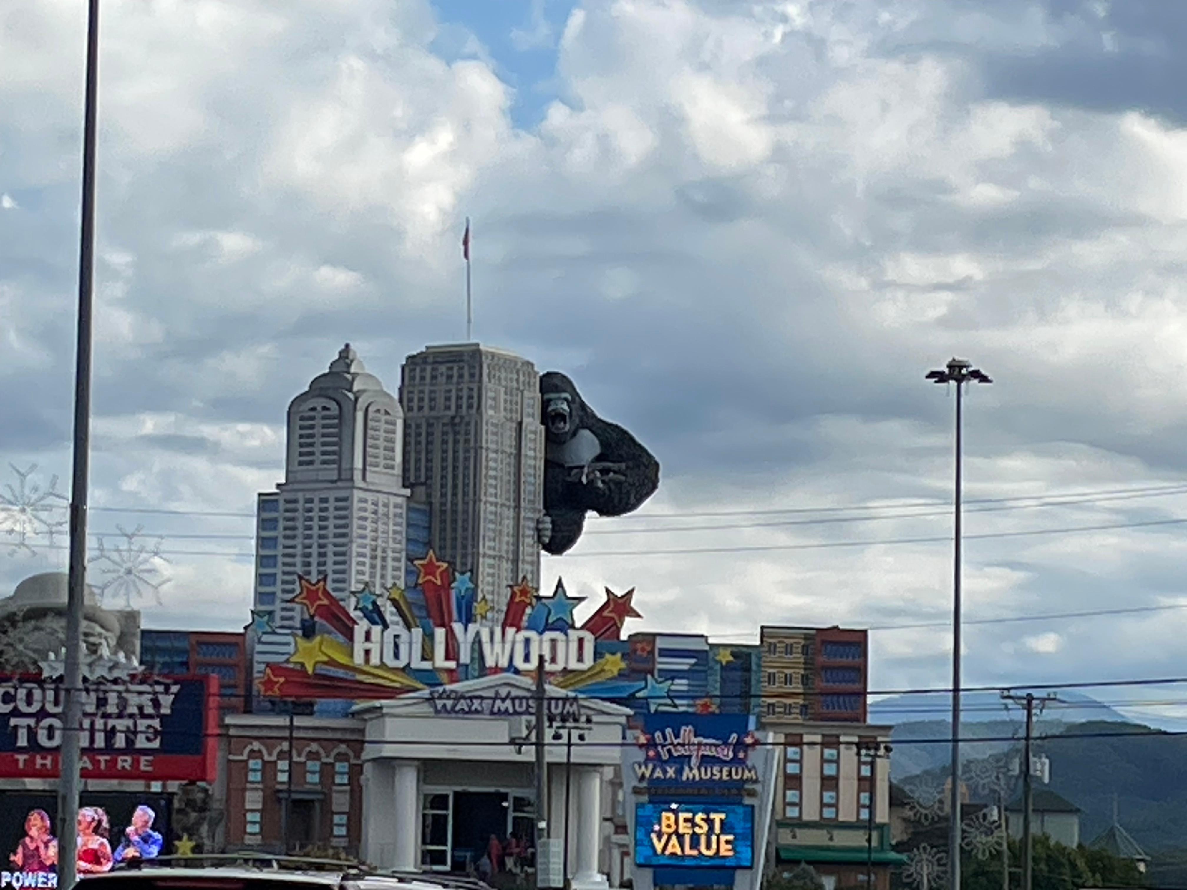 View from the strip