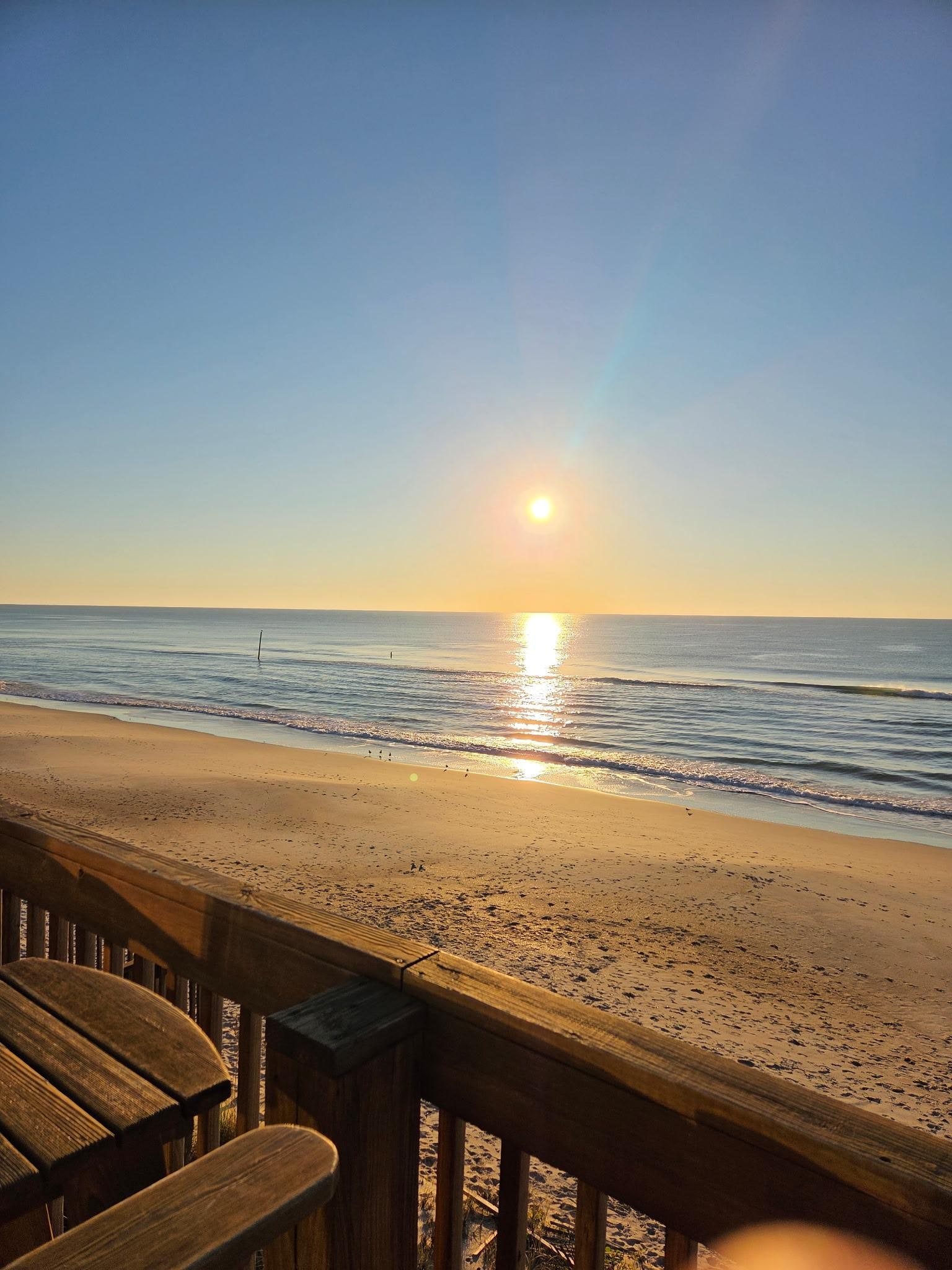 Sunrise another morning. 