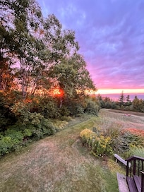 Sunset at the edge of Fundy
