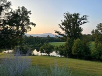 Overlooking the property