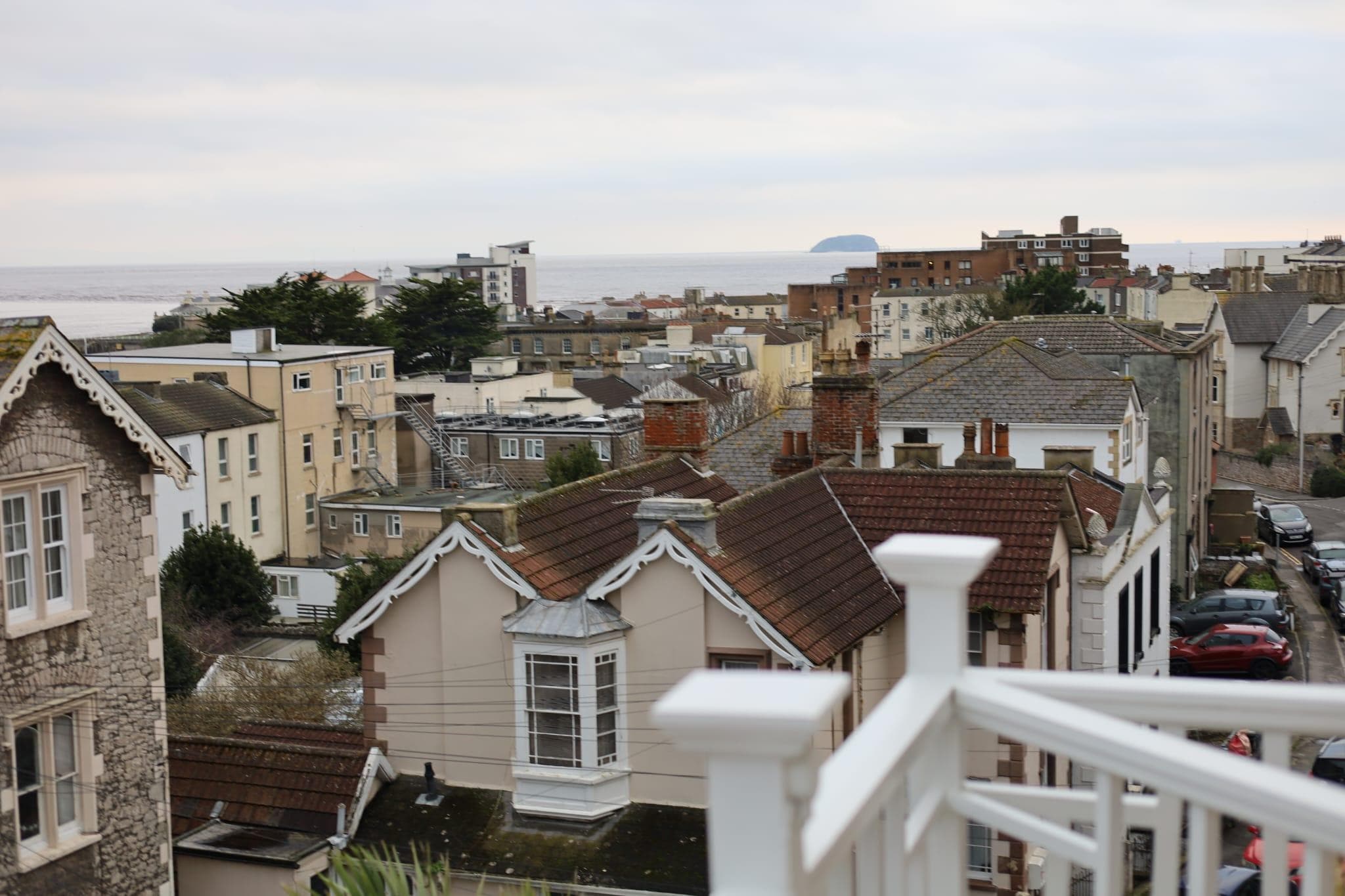 View from the balcony 