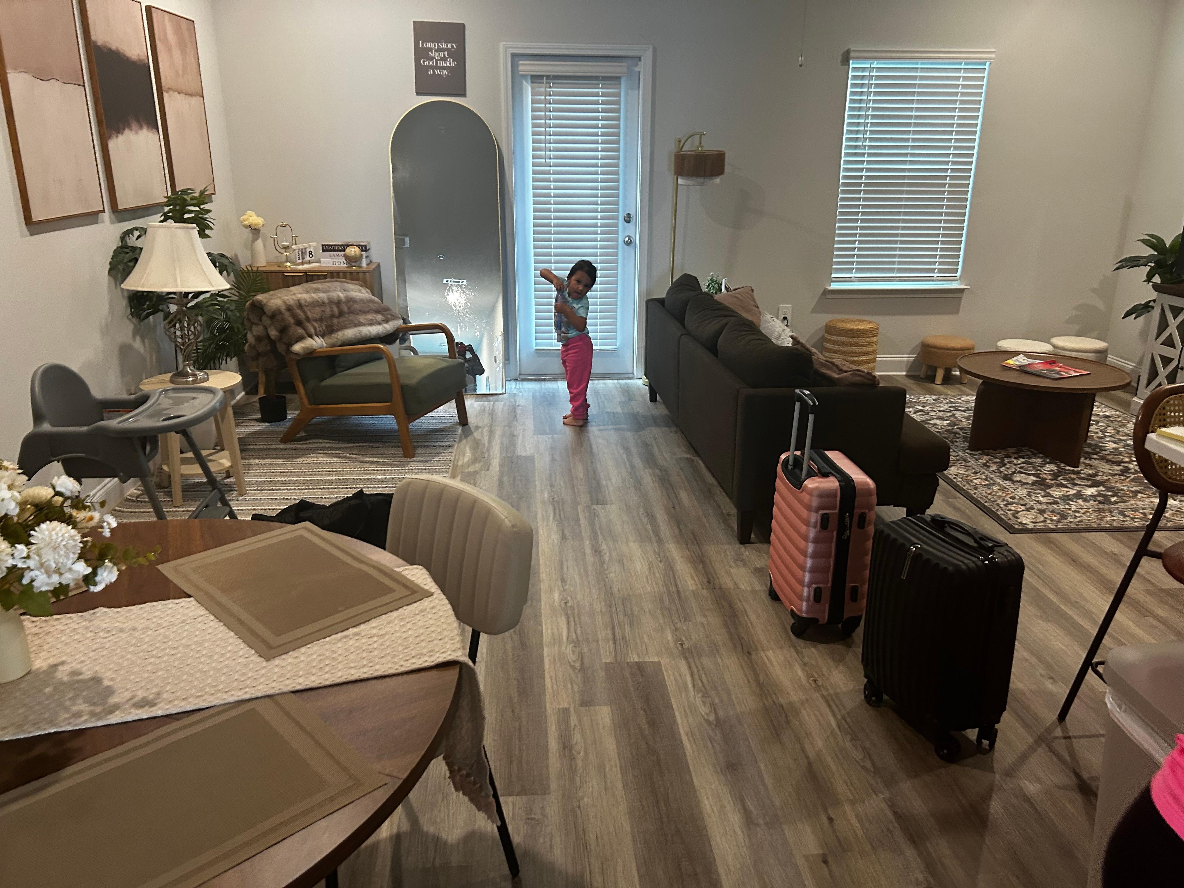 The only picture I took when we got there