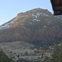 View from the front deck