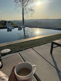 Perfect spot for morning coffee