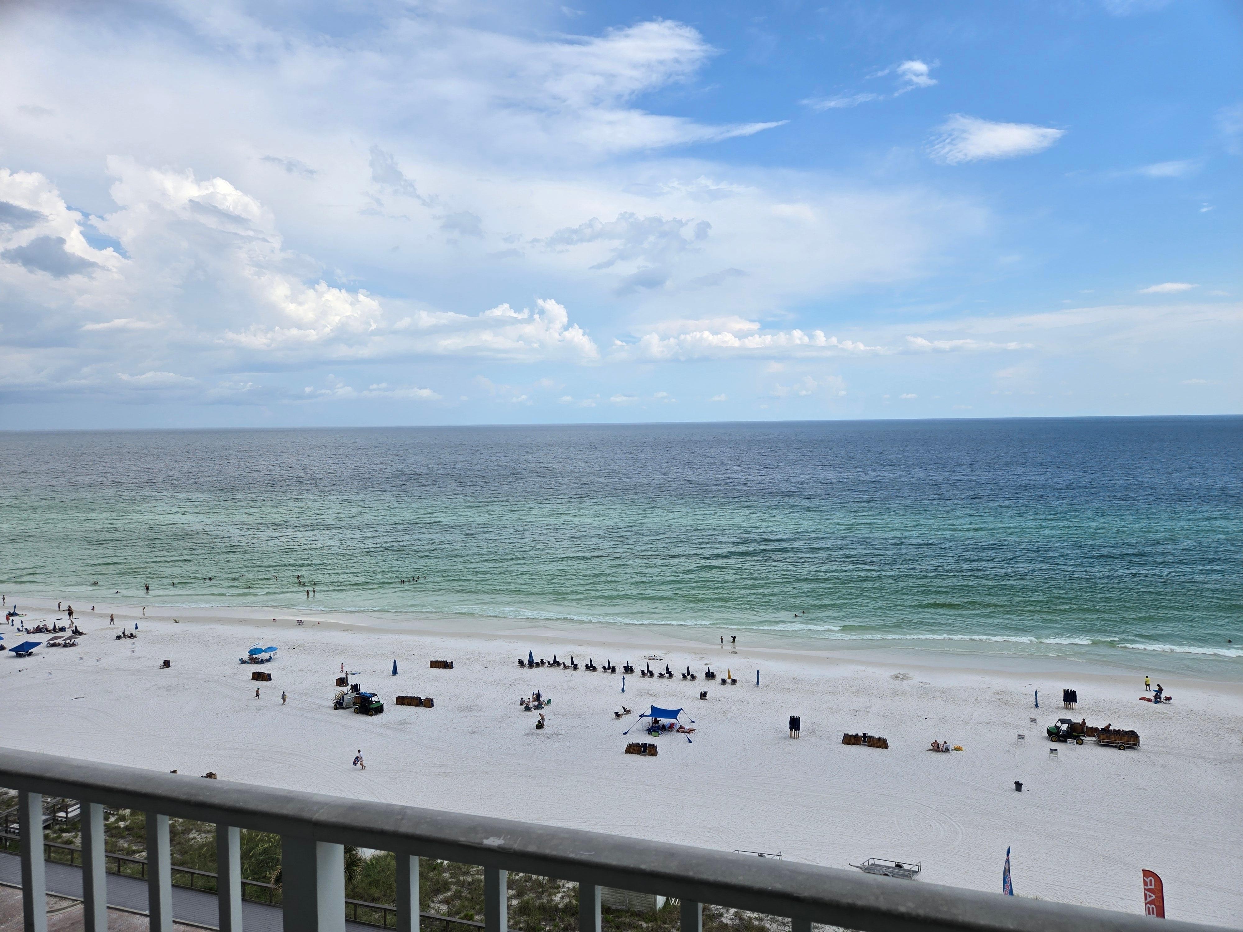 View from the balcony