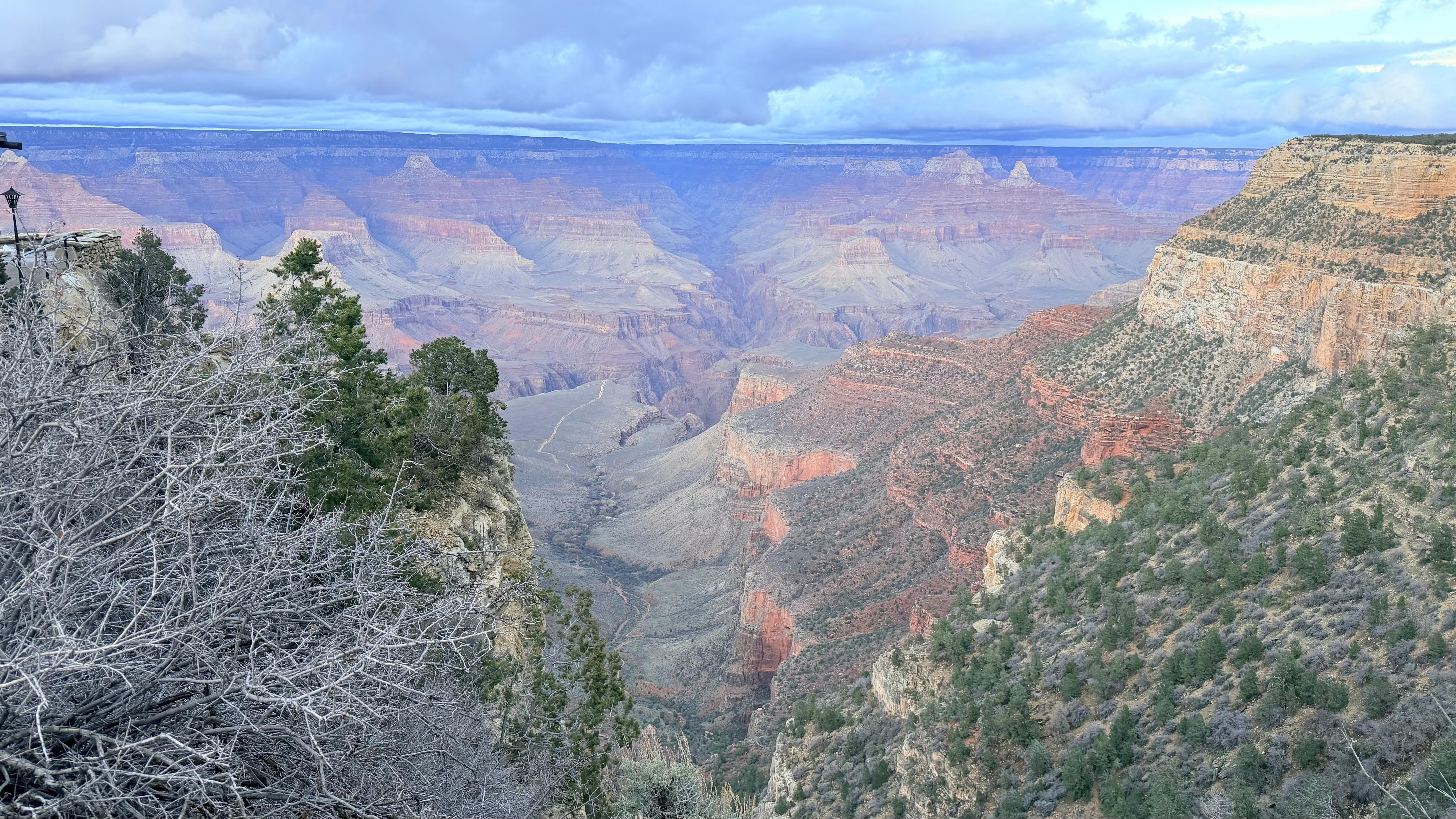 View just 50’ from our cabin