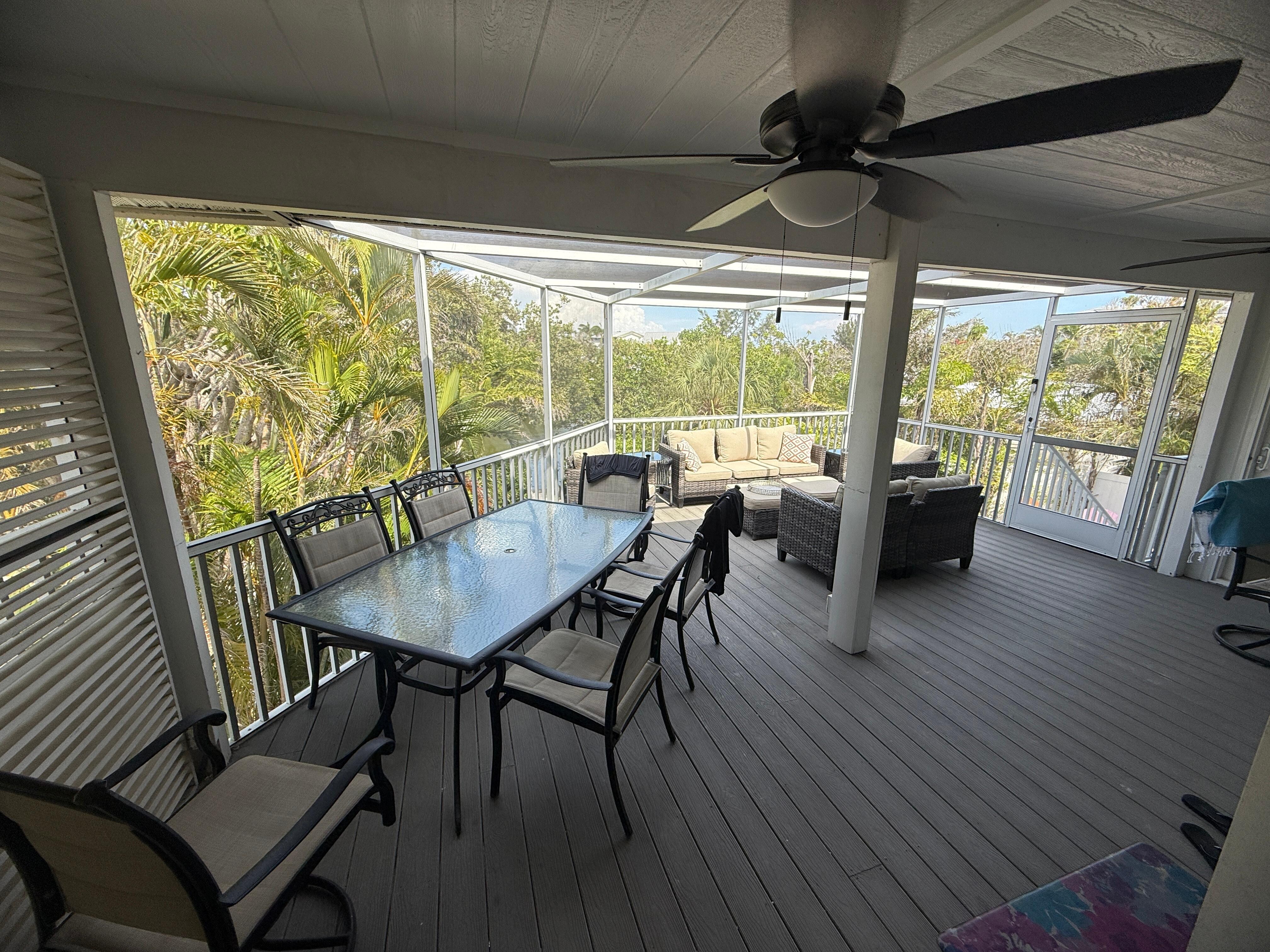 The deck 