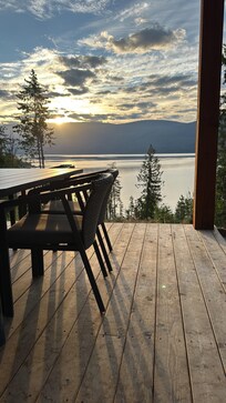 Morning view from the deck